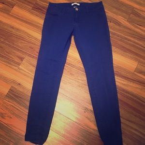 Royal blue jeggings